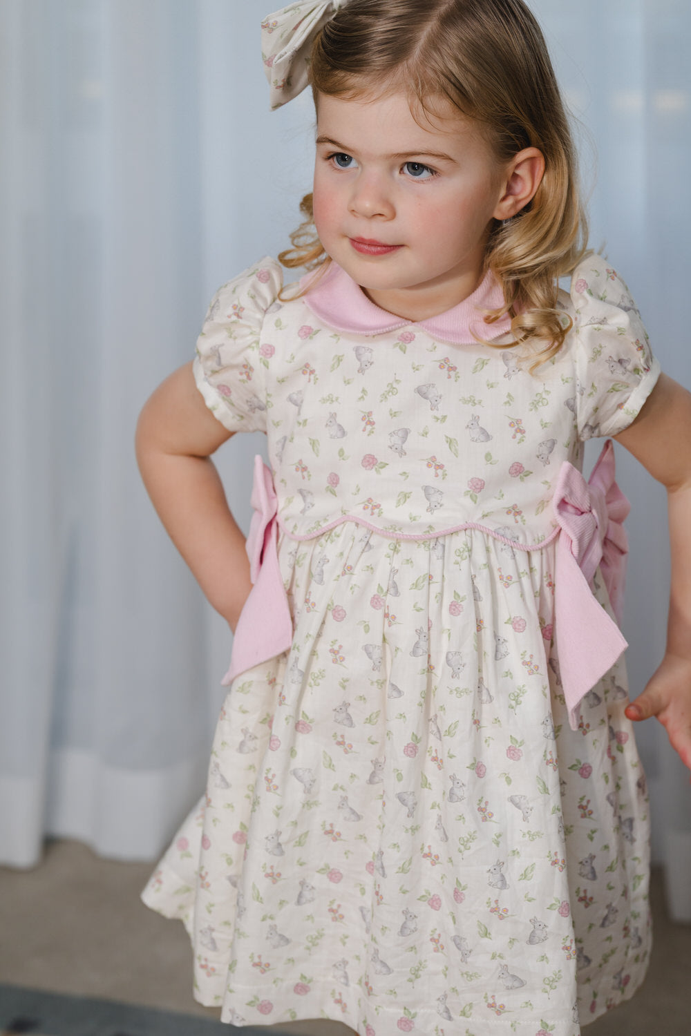 Marshmallow Bunnies Dress