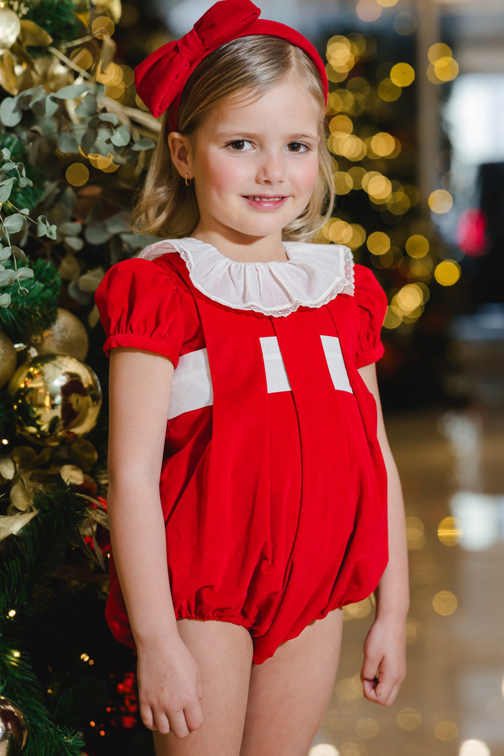 Red Velvet Romper