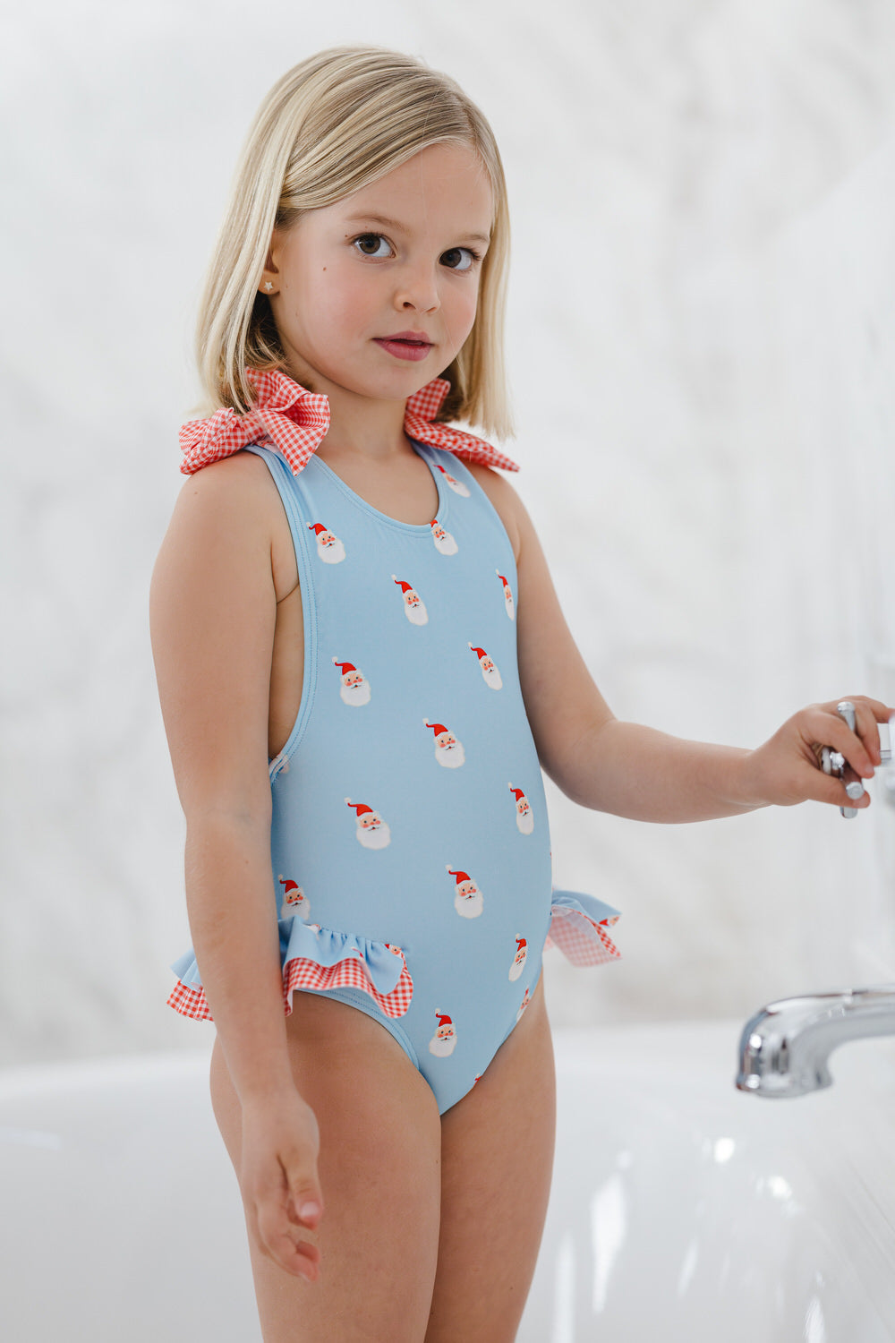 Santa Tell Me Swimsuit