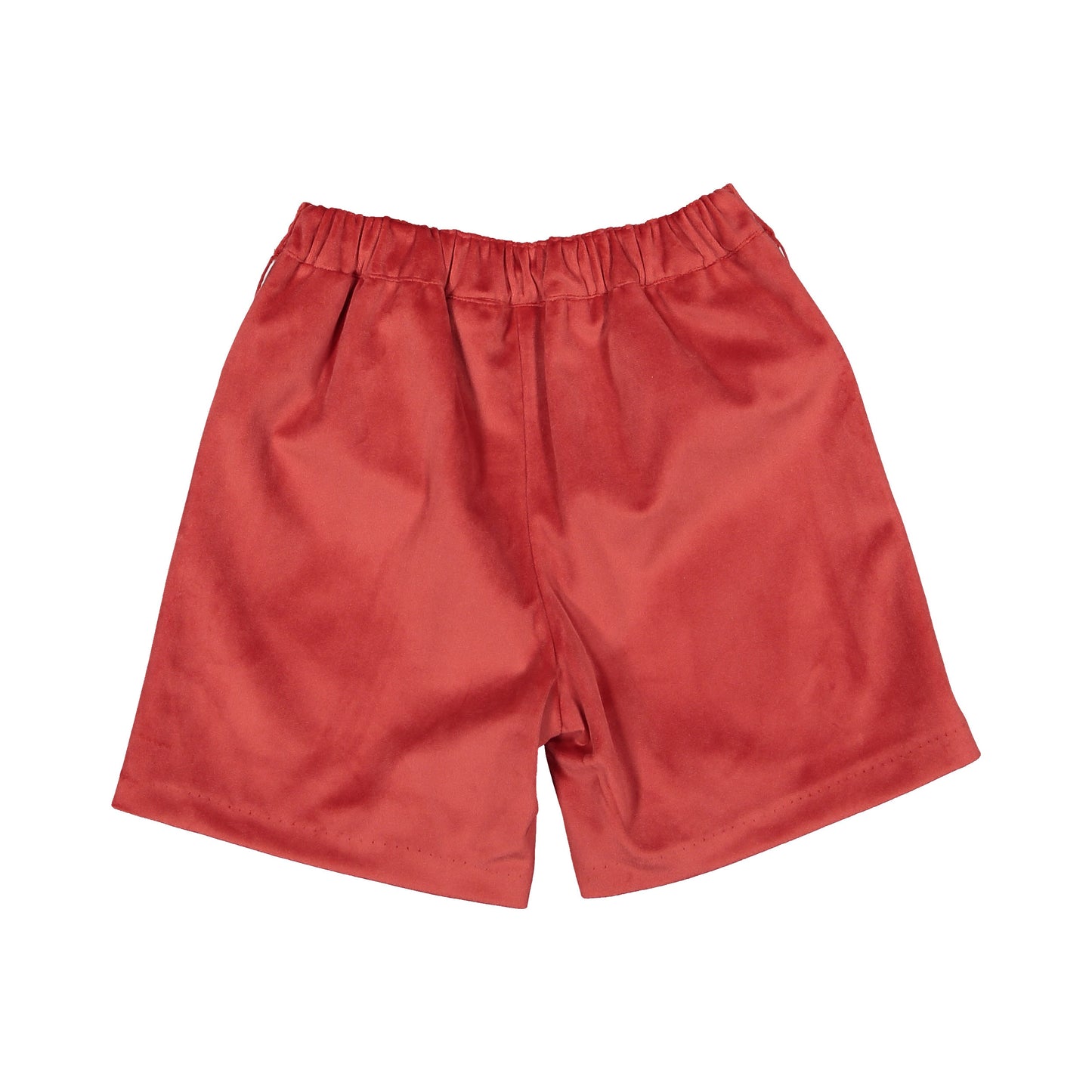Carmine Velvet Shorts