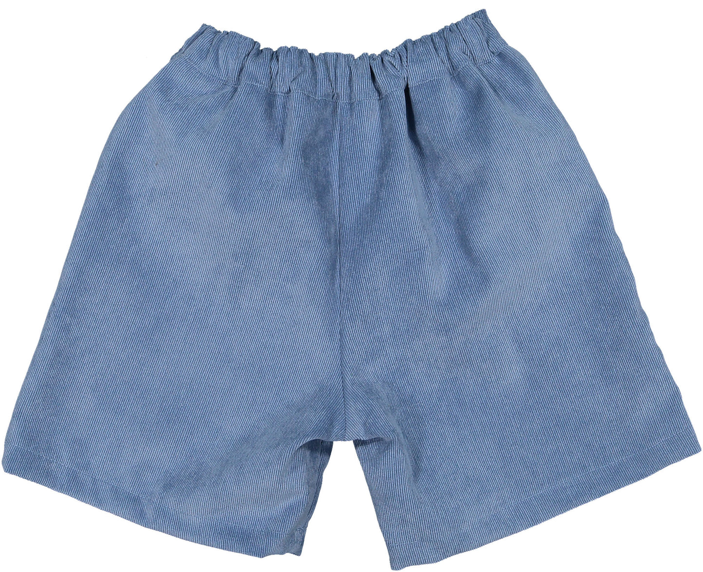 Blue Corduroy Boy Shorts
