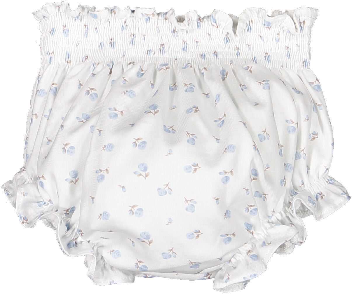 Blue Garden Nappie Cover