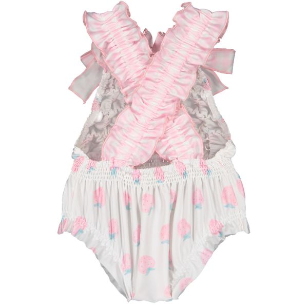 Classic Strawberries Frilled Swimsuit