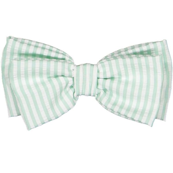 Mint Bows Hair Clip