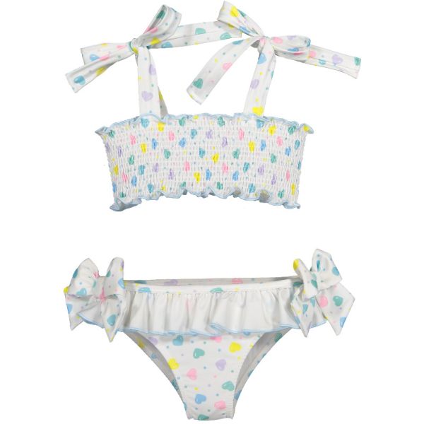 Multicolor Hearts Bikini