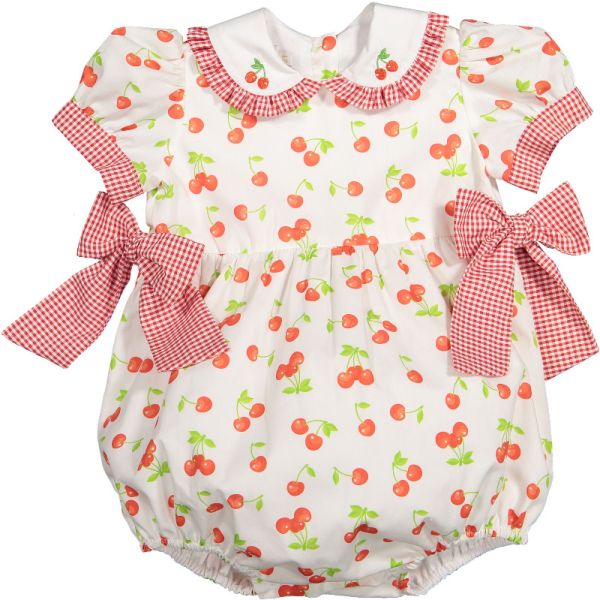 Classic Cherries Romper