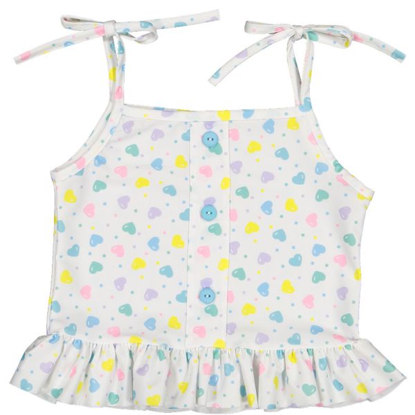 Maryland Multicolor Hearts Top