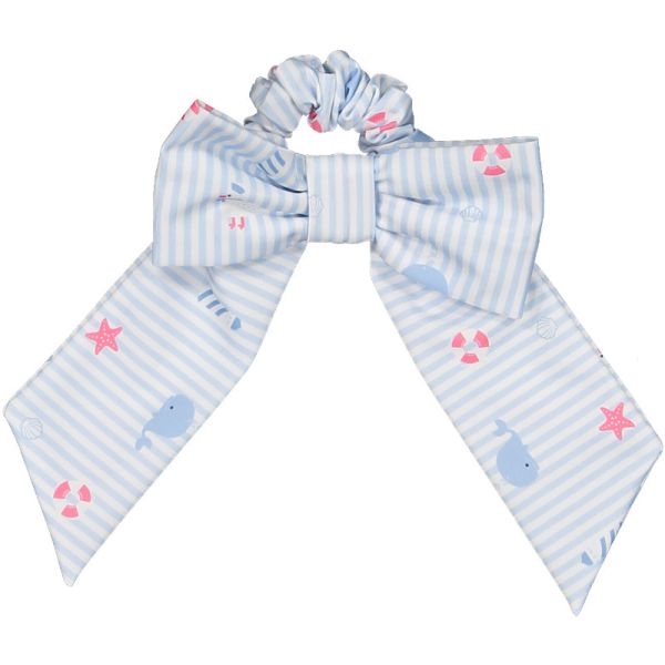 Nautical Lycra Scrunchie