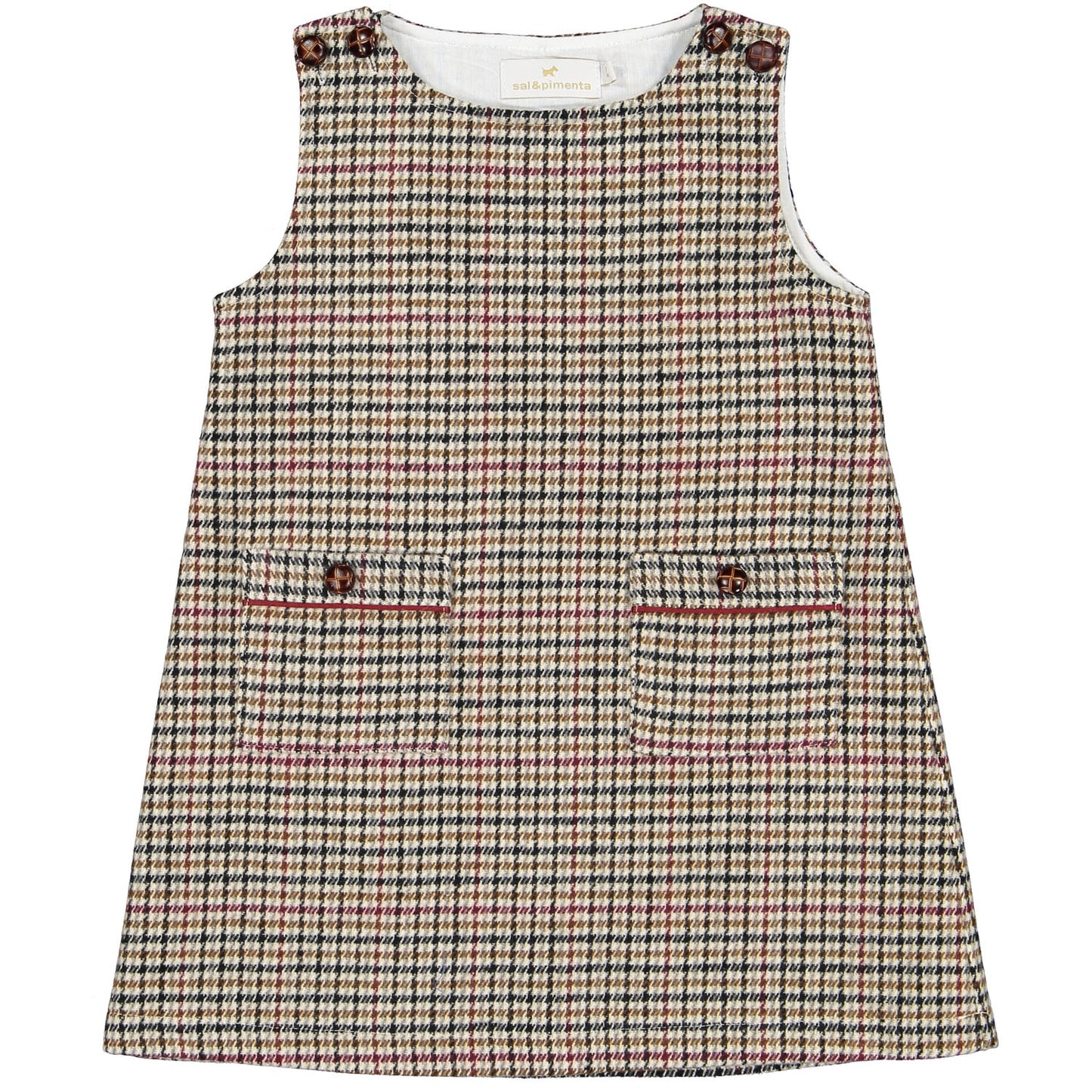 Chestnut A-line Dress