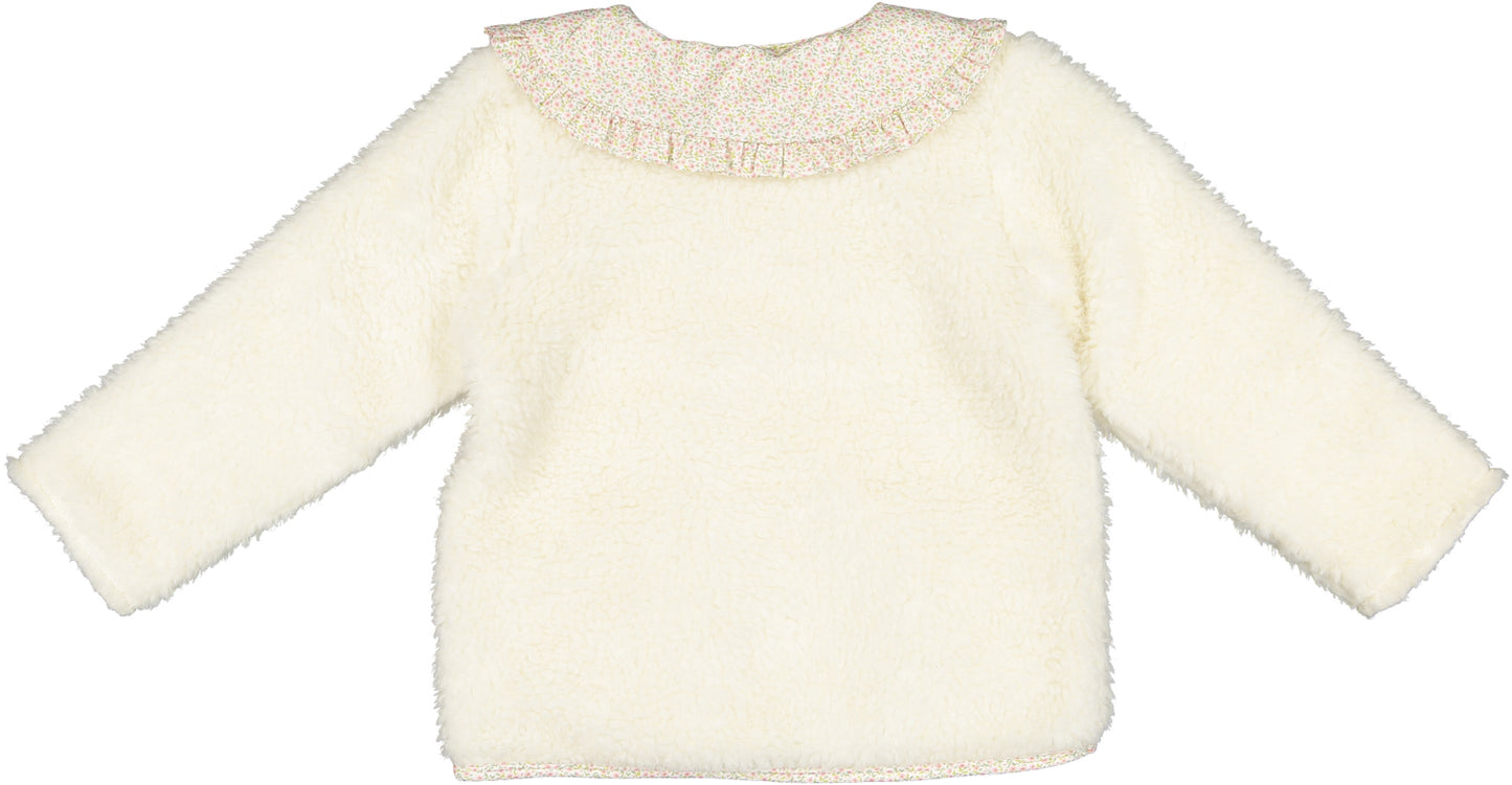 Winter Bloom Pink Fleece