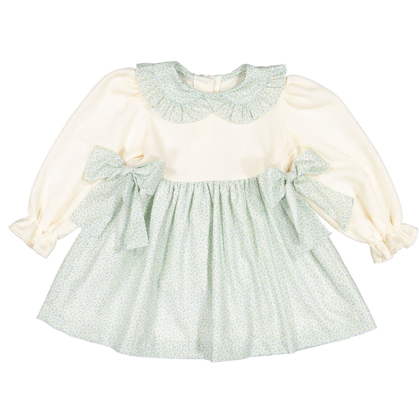 Winter Bloom Blue Dress