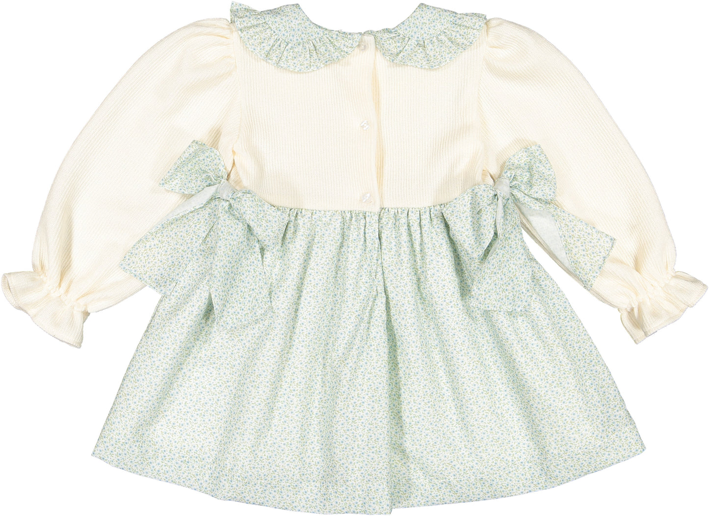 Winter Bloom Blue Dress