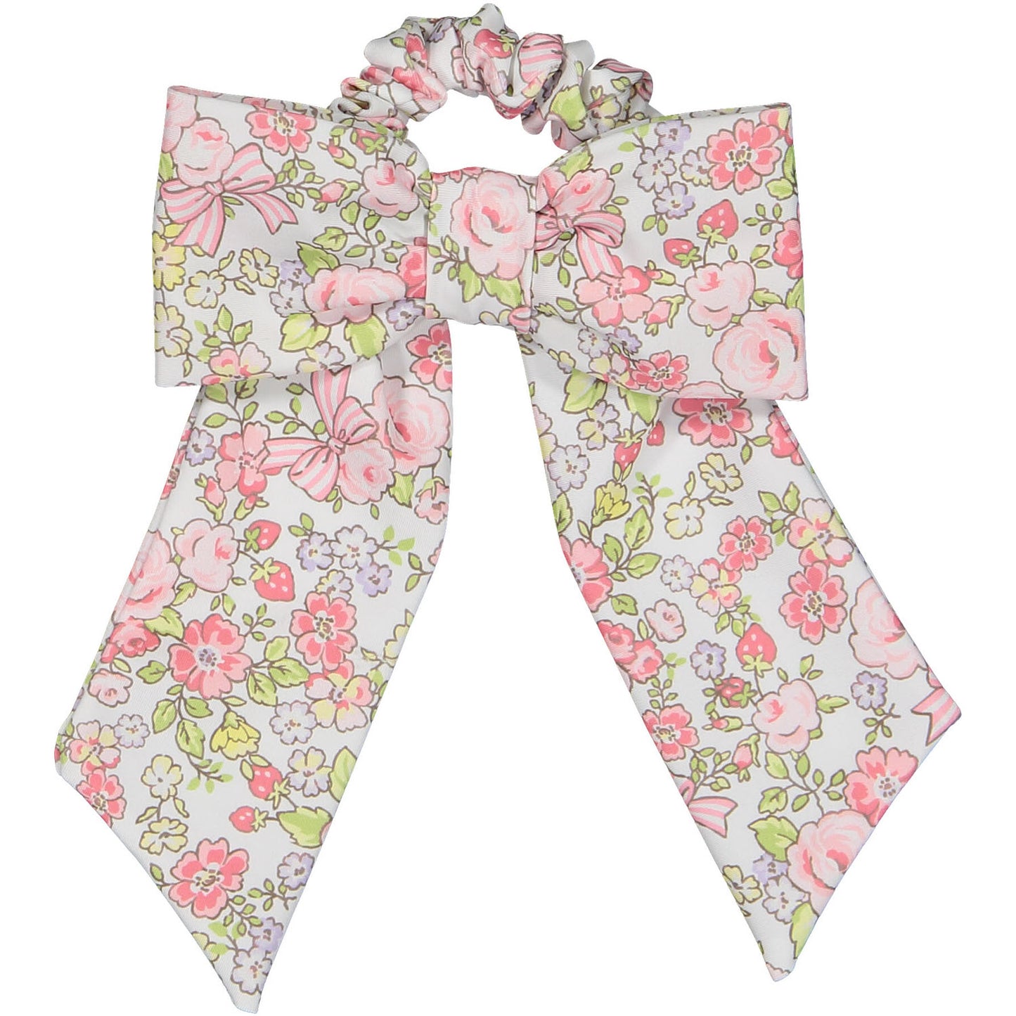 Pink Wonderland Lycra Scrunchie