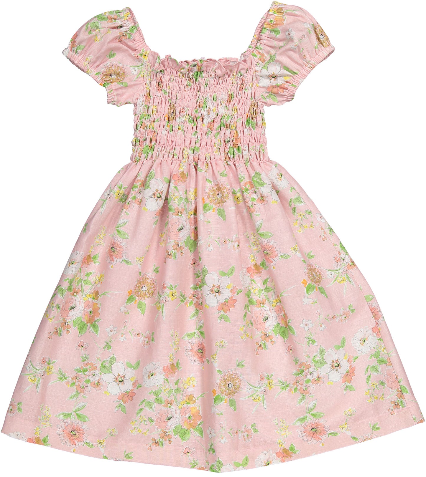 SAMPLE Maryland Floral Linen Dress