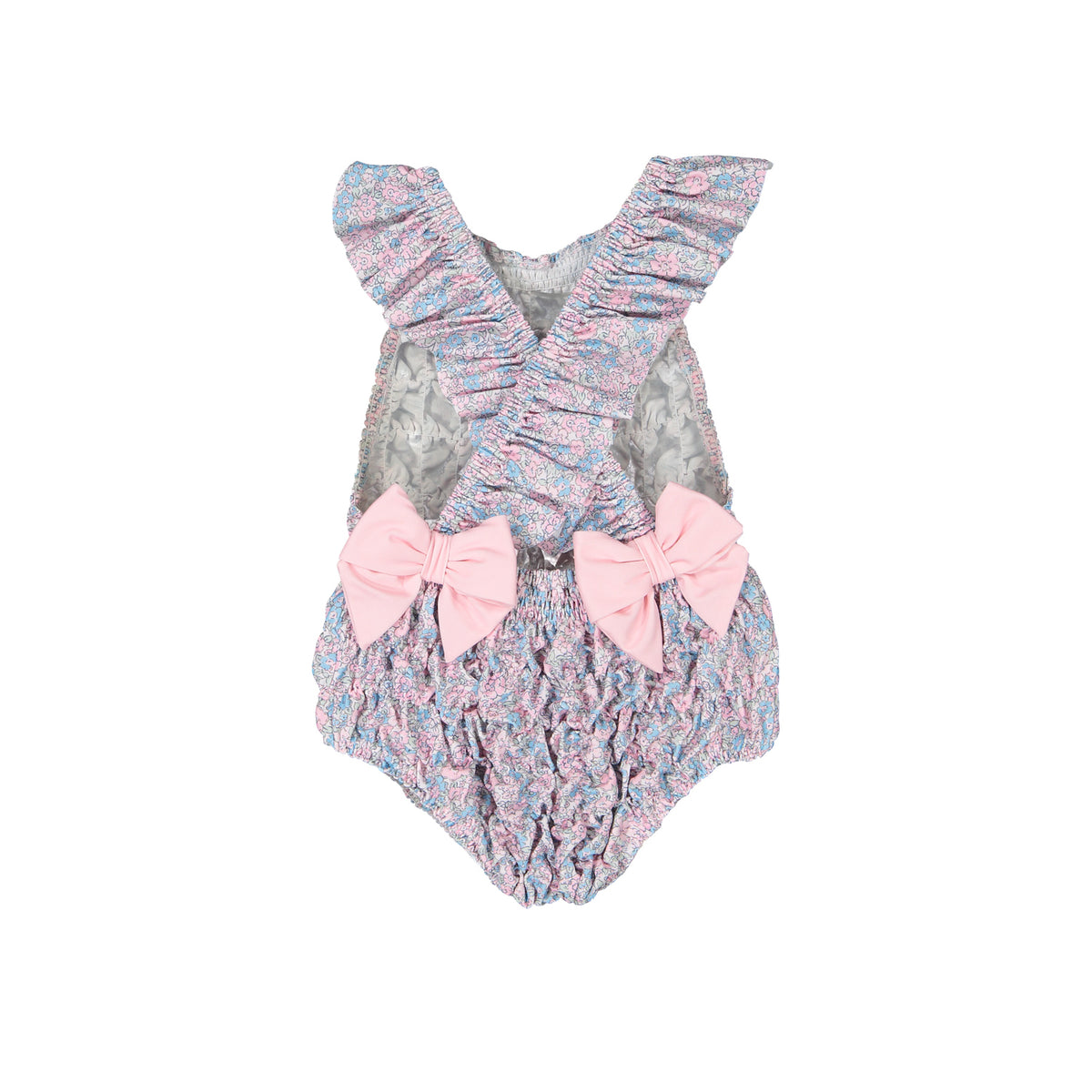 Cotton Candy Lycra Frilled Swimsuit