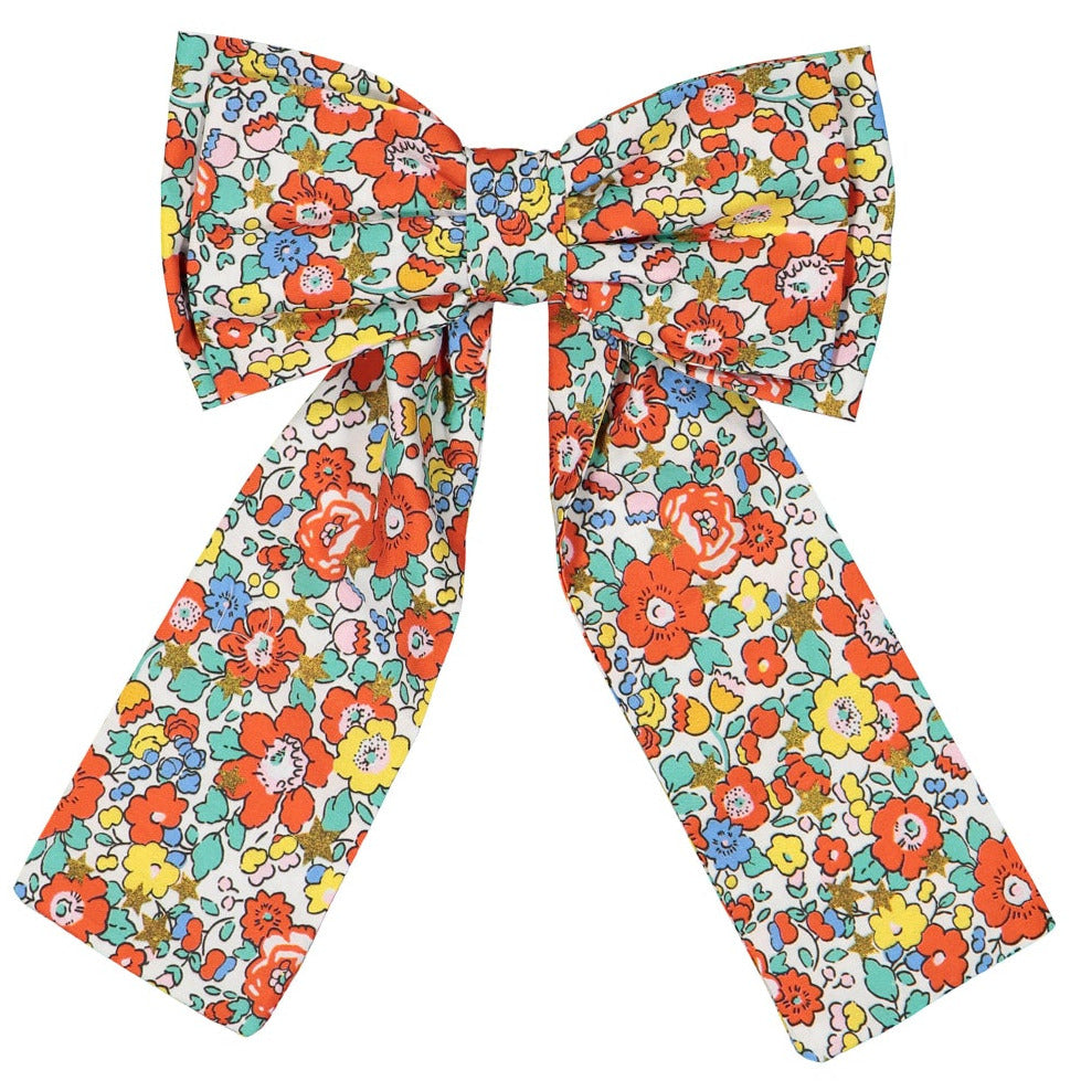 Merry Flowers Lycra Big Hair Clip