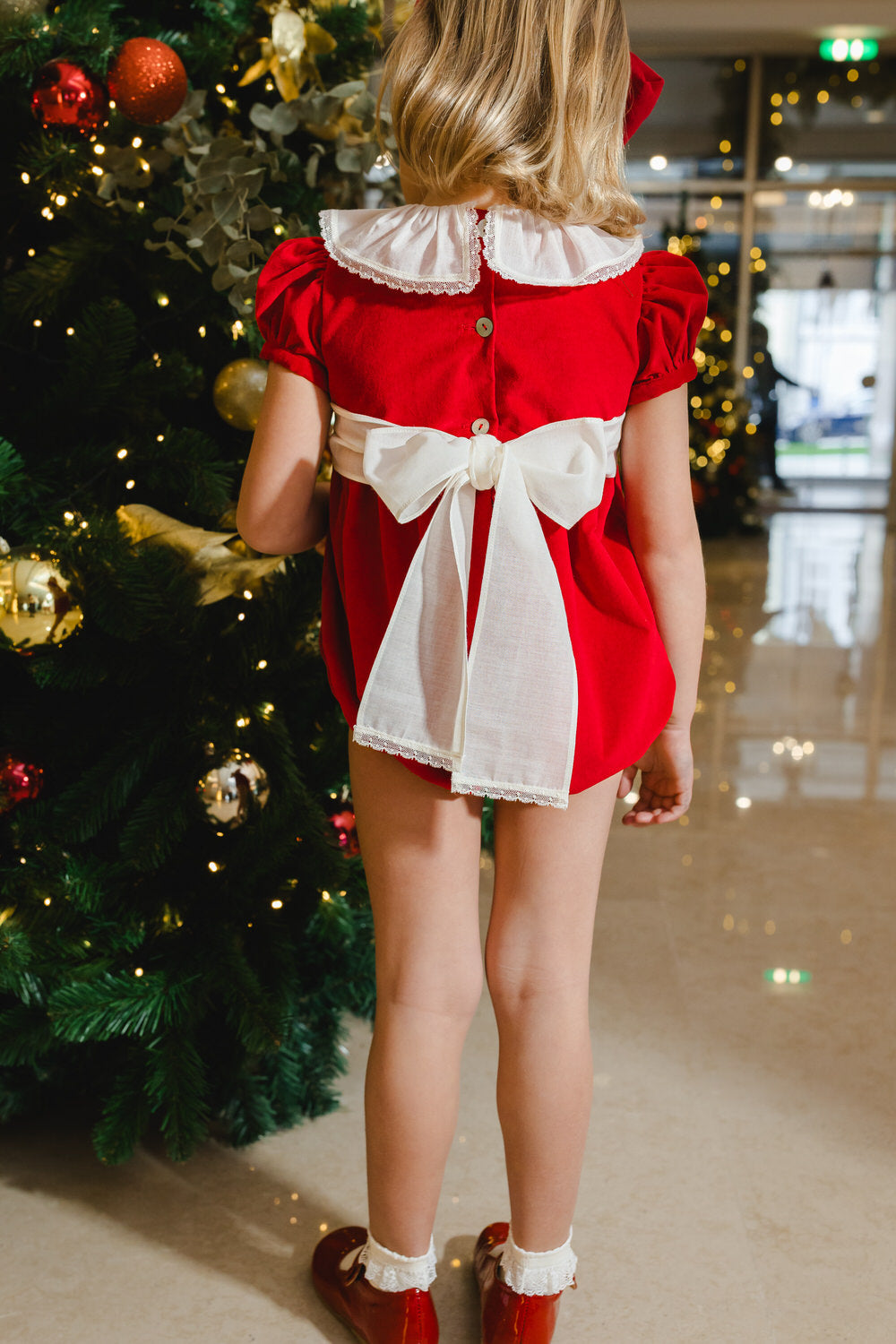 Red Velvet Romper