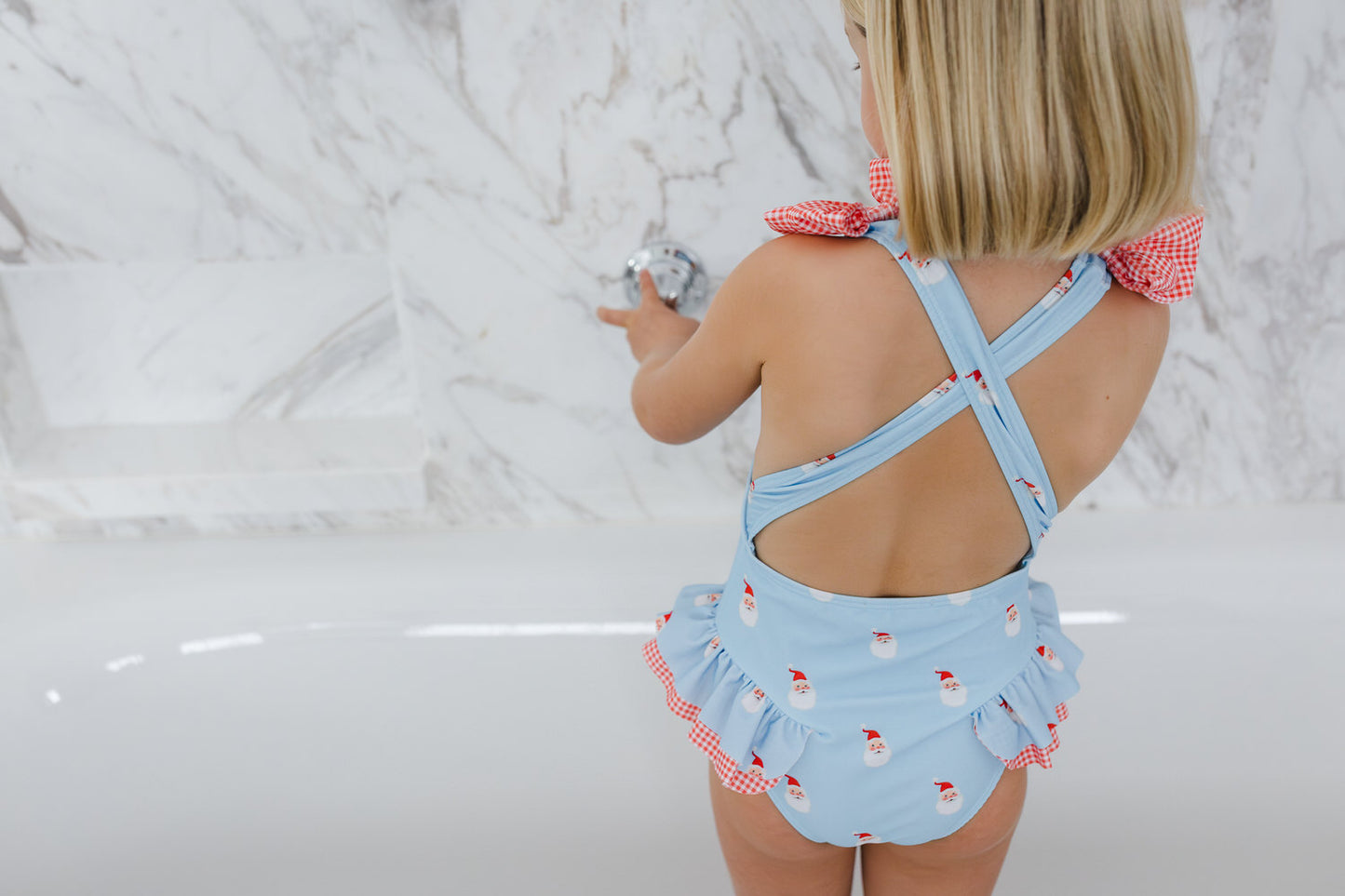 Santa Tell Me Swimsuit