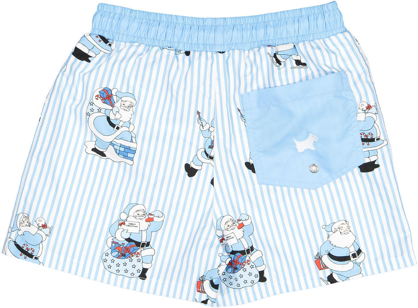 Santa Blues Trunks