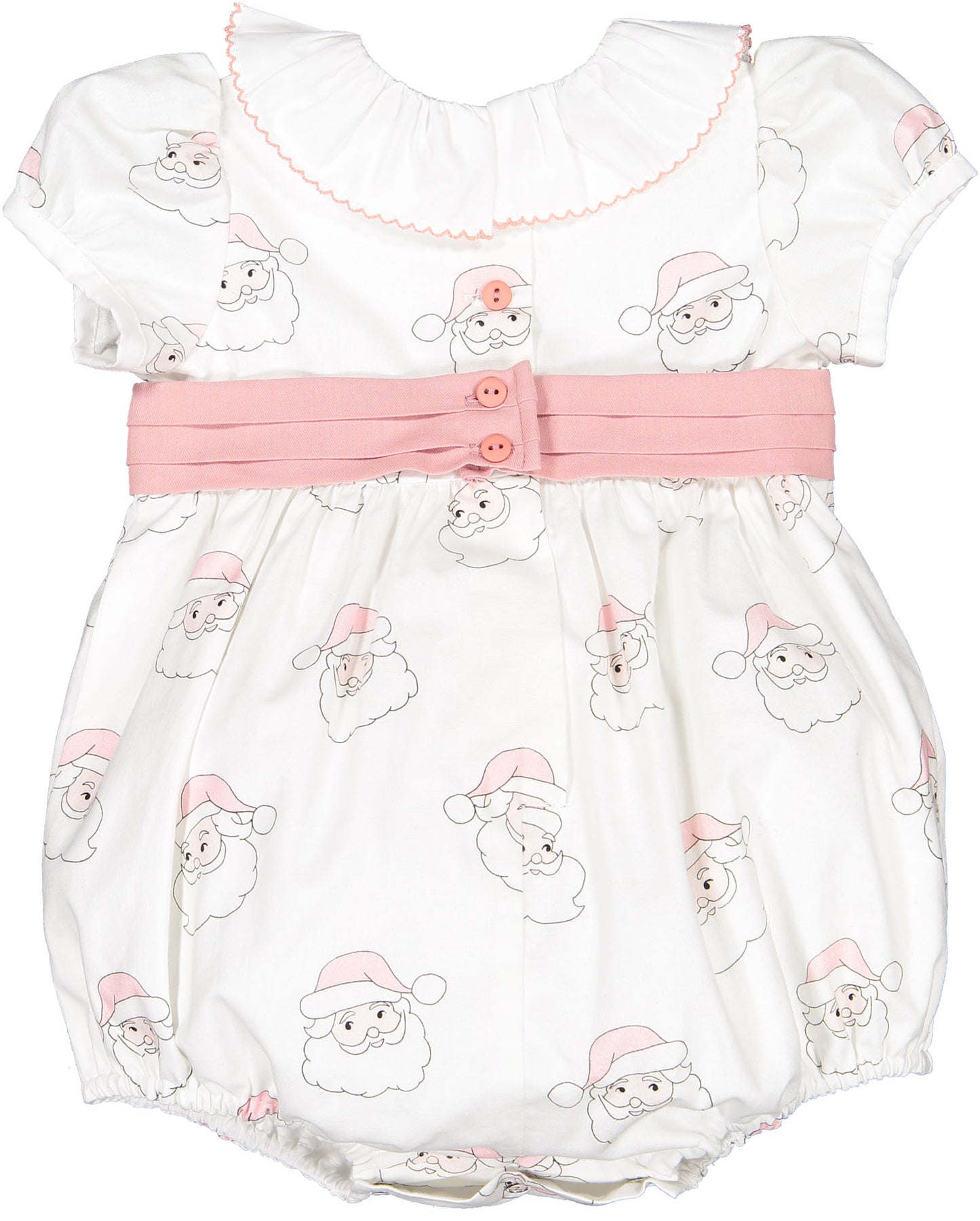 Pink Santa Romper