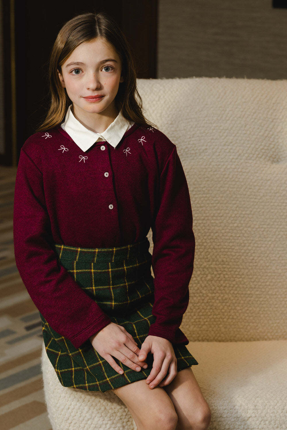Maryland Deck the Halls Skirt