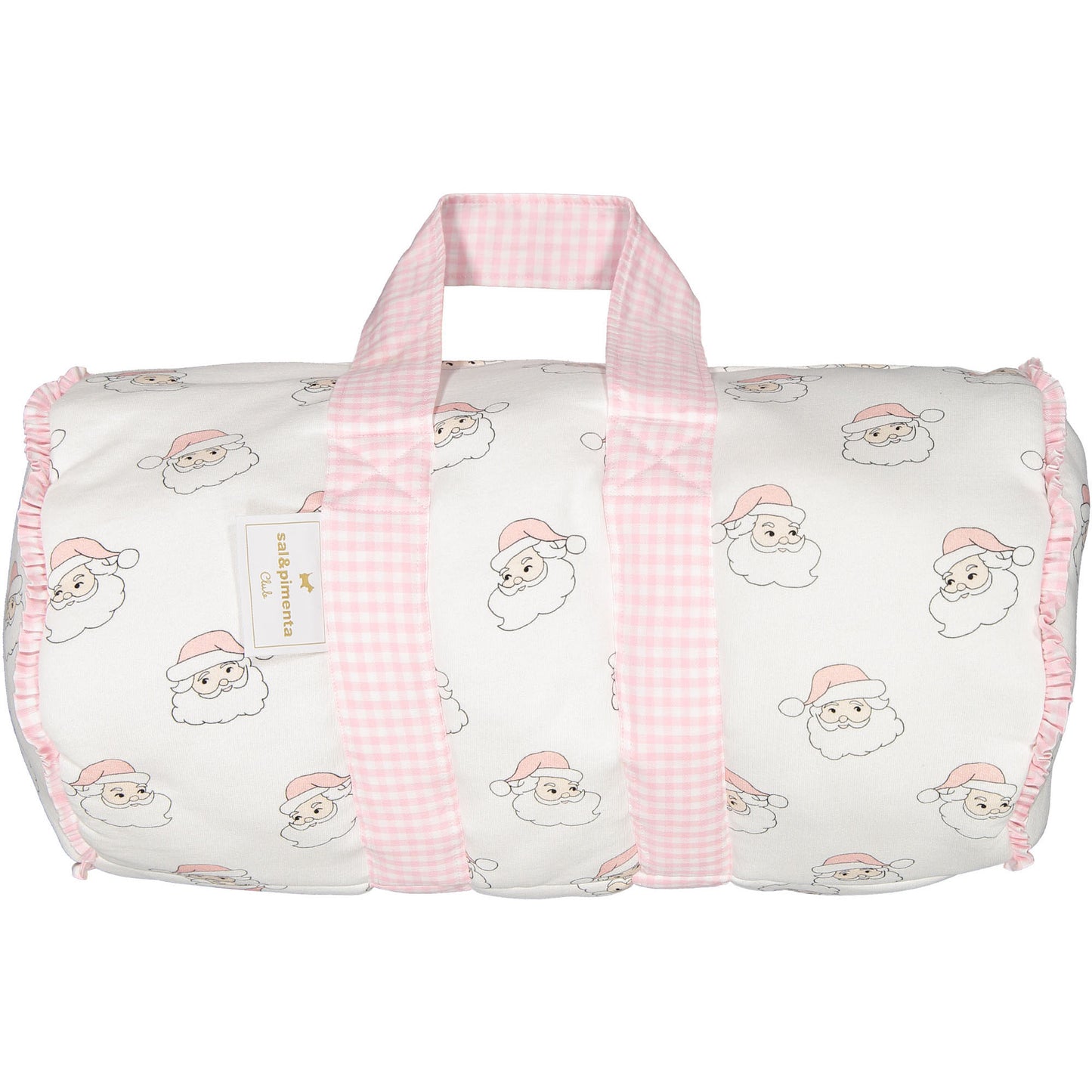 Pink Santa Weekend Bag