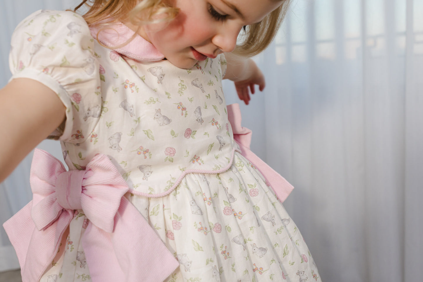 Marshmallow Bunnies Dress