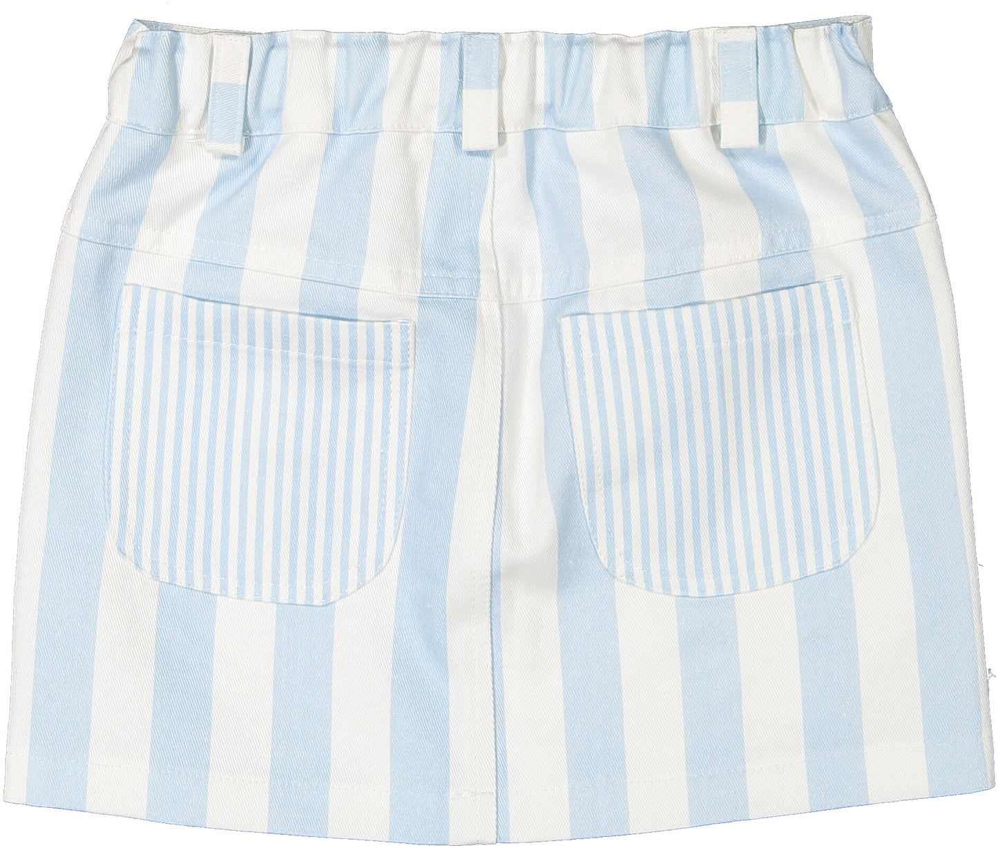 Blue Stripes Skirt