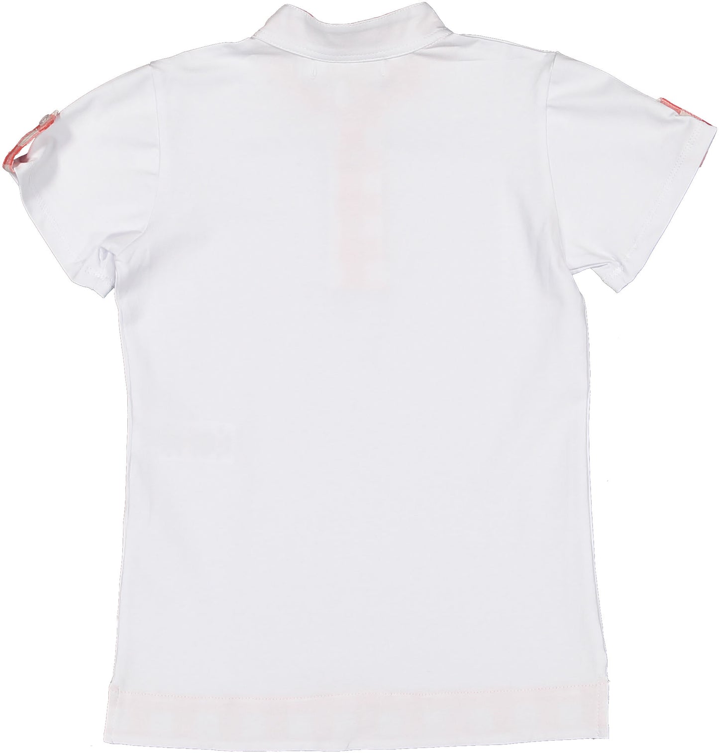 Red Gingham Boy Polo