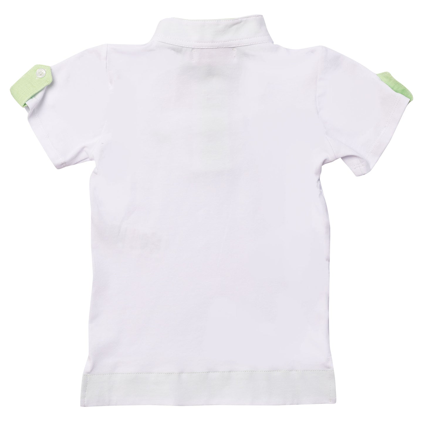 Green Logo Boy Polo