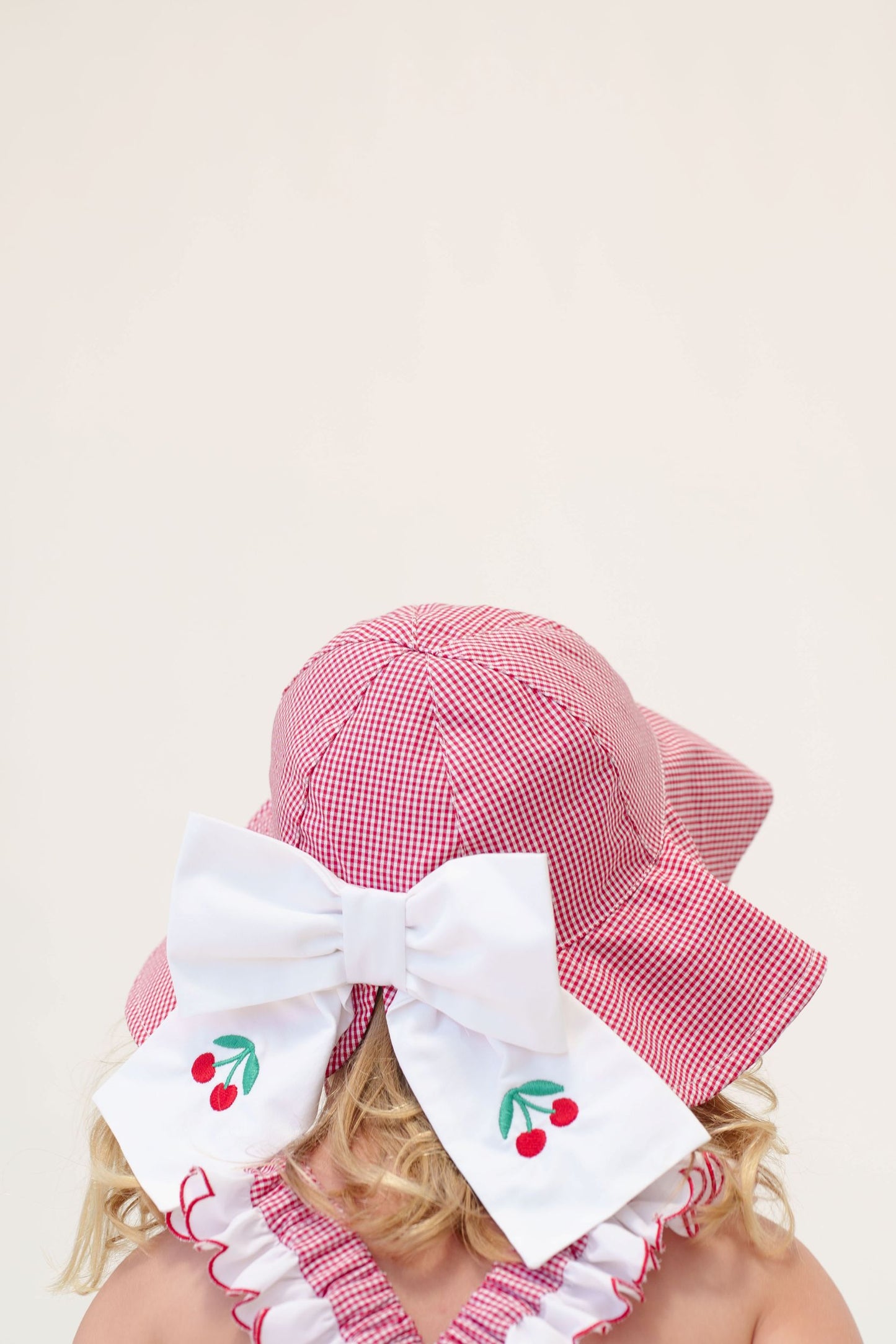 PRE-ORDER Red Cherries Sunny Hat