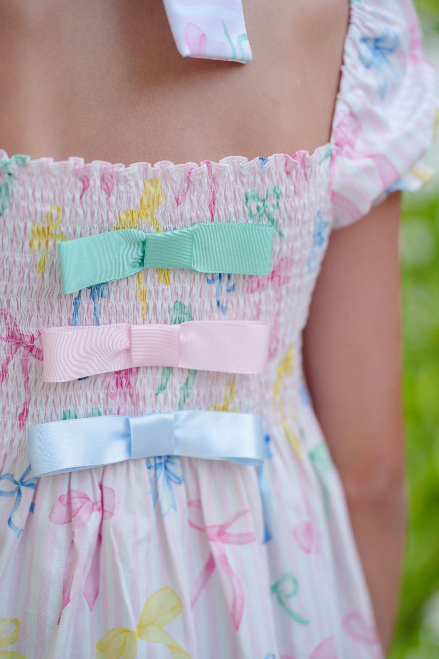 Maryland Rainbow Bows Dress