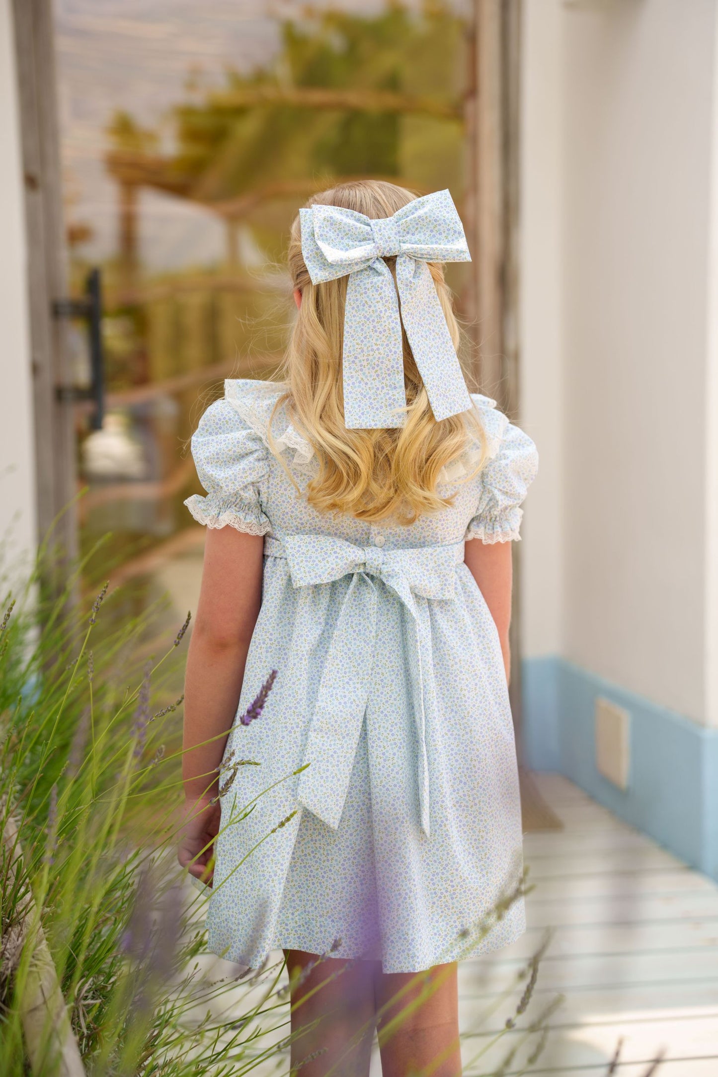 Blue Blossoms Dress
