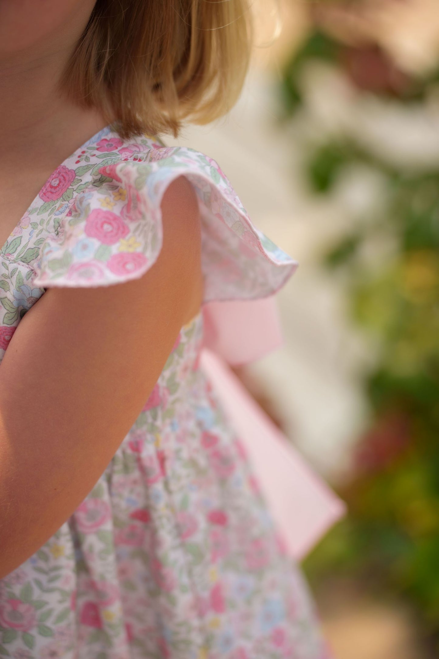 Pink Floral Dress
