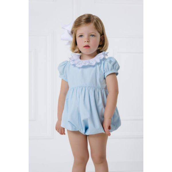 Blue Cloud Romper