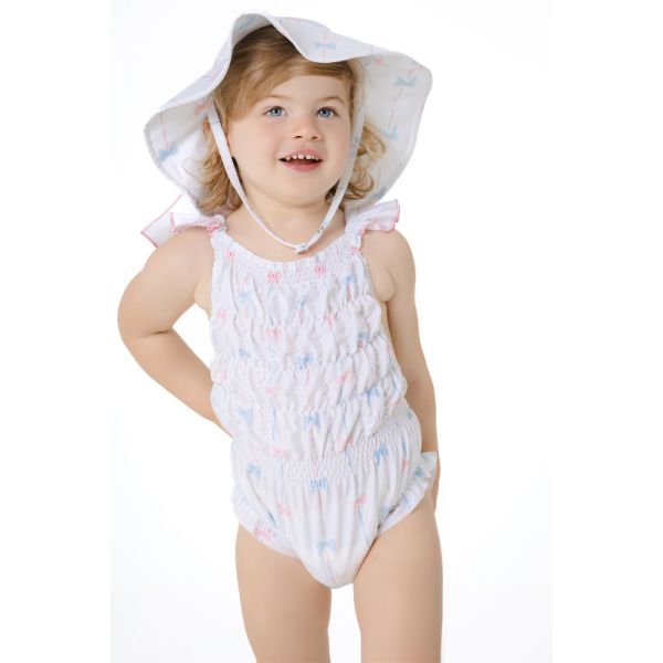 Bows Lycra Sunny Hat