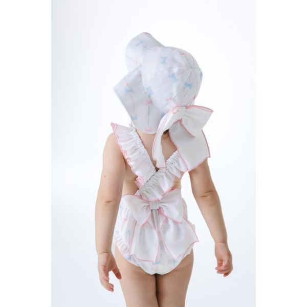 Bows Lycra Sunny Hat