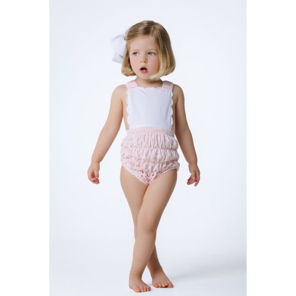 Lullaby Cotton Frilled Swimsuit