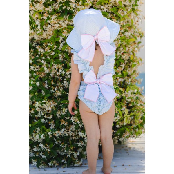 Mint Berries Cotton Frilled Swimsuit