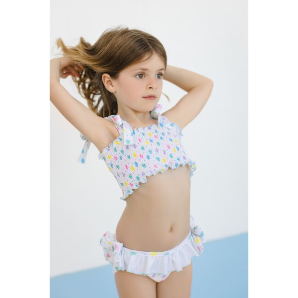 Multicolor Hearts Bikini