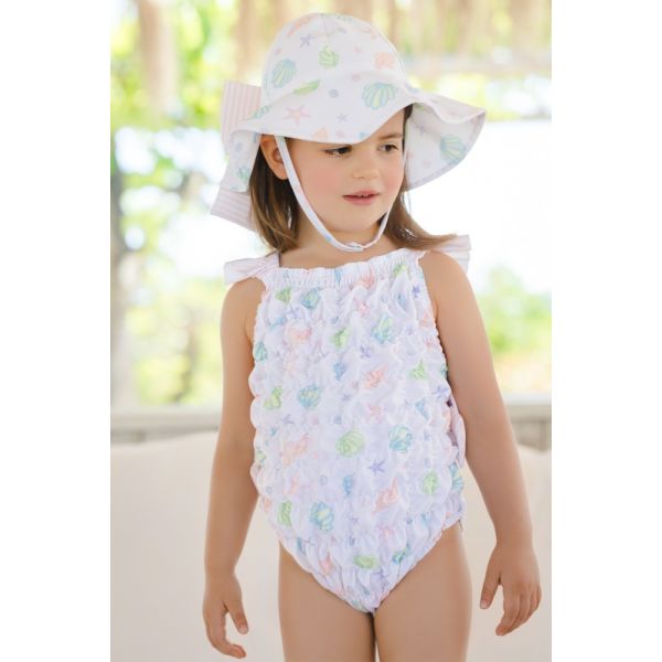 Seashells Lycra Sunny Hat