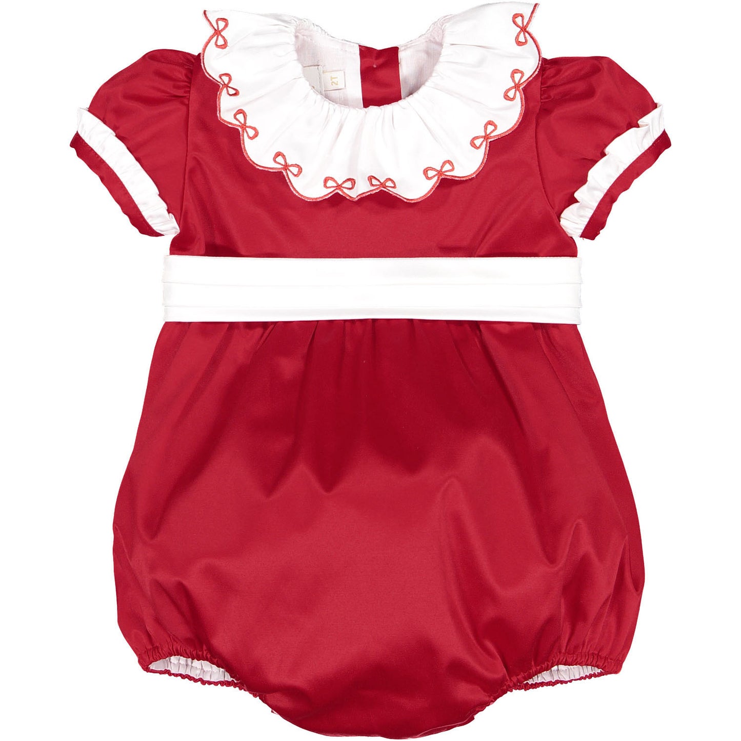 Santa Baby Velvet Romper