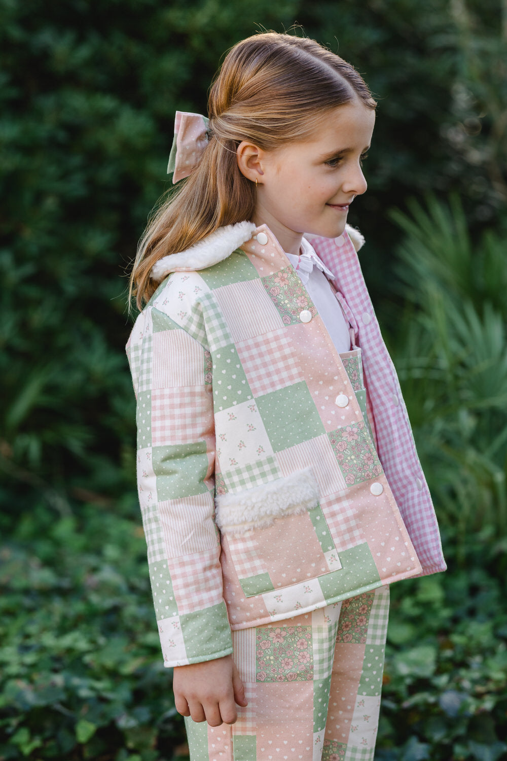 Garden Patchwork Bomber