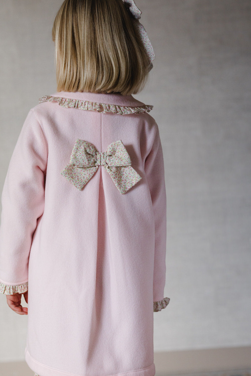 Winter Bloom Pink Robe