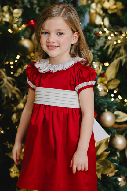 Santa Baby Velvet Dress