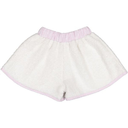 Terry Basics Pink Stripes Girl Shorts