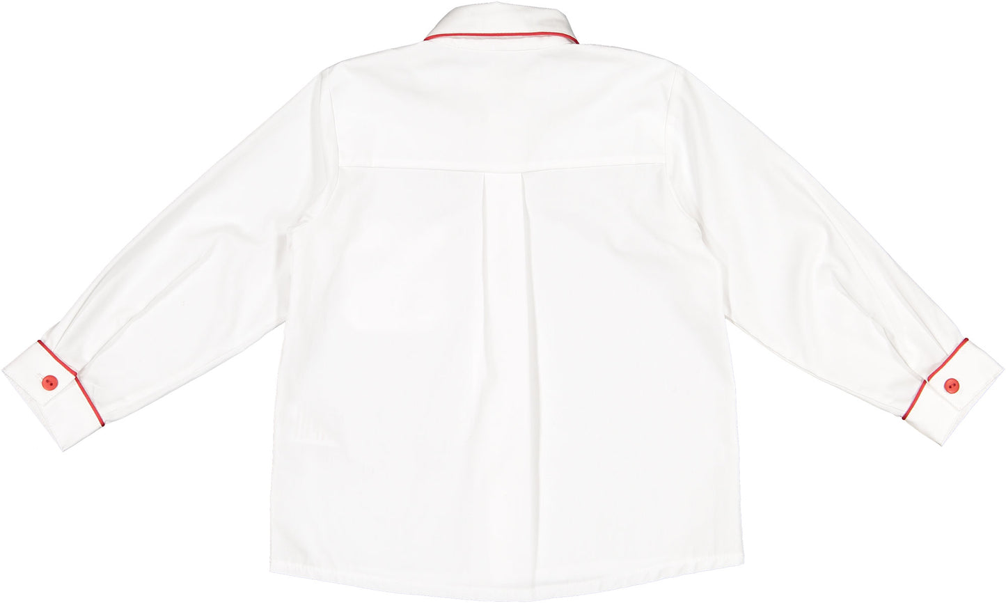 Red Trim Boy Shirt