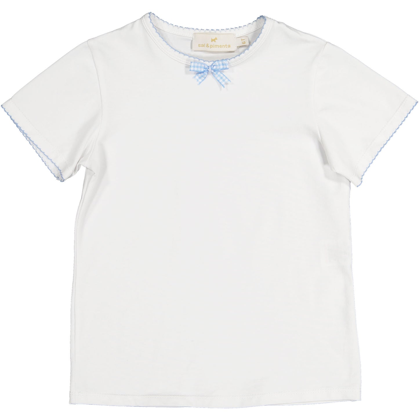 Basic Blue Bow Shirt