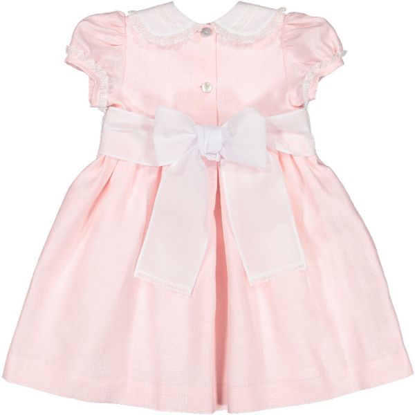 Linen Pink  Classic Dress