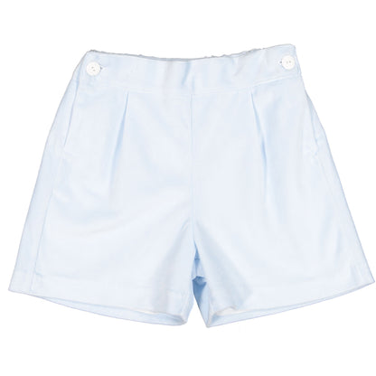 Pastel Blue Velvet Boy Shorts